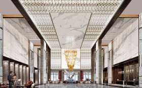 广西宾阳华美达广场酒店装饰设计项目